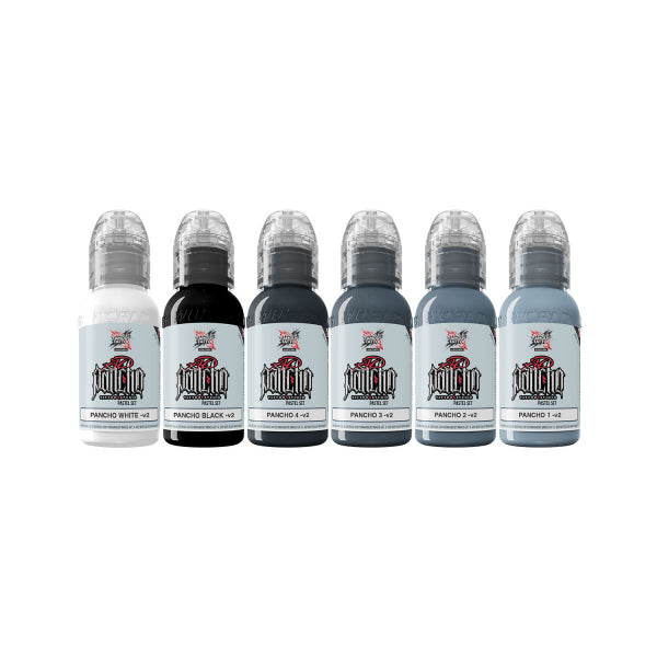 World Famous Limitless  Pancho Pastel Set V2 - 6x 30 ml -