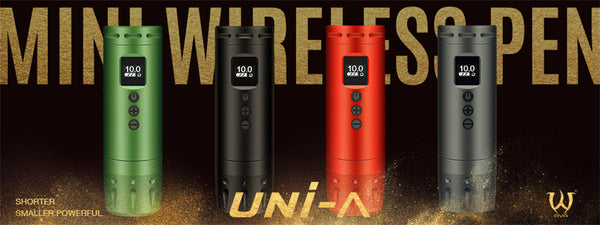 Machine AVA UNI-A sans fils 3.5 mm à 4.2mm de course - Noir et rouge