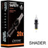 Round Shader Long Taper Safety Cartridges - 20 pcs/boîte - CHEYENNE