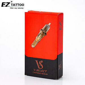 0.35mm EZ V-select - Magnum soft edge Curved - Long taper - boite de 20 cartouches