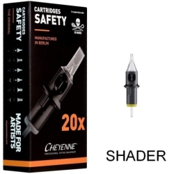 Cartouches Cheyenne Safety - Round Shader Long Taper - 20 pcs/boîte
