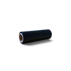 Grand film plastique étirable noir 50cm par 125M