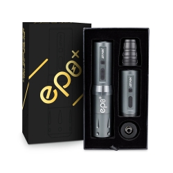 EP8+ Luxury Black 2 Batteries 4.2mm AVA Tattoo Pen Wireless