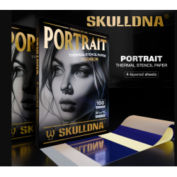 Feuilles de transfert Thermique SKULLDNA