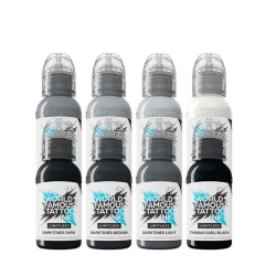 World Famous Limitless Set Thomas Carli Jarlier noir Ink V2- 6x 30 ml