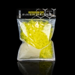Caps en sachet - Jaune transparent