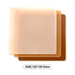 Peau synthétique ultra réaliste - 125 mm par 125 mm - épaisseur 5 mm